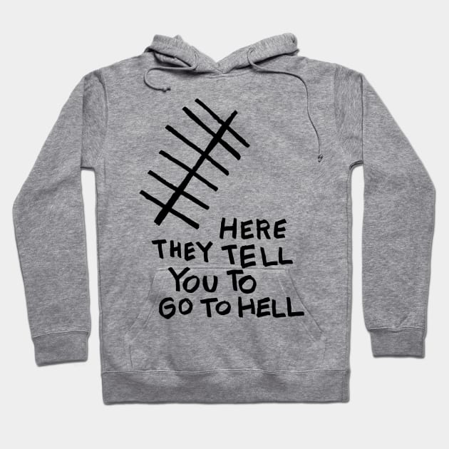 Hobo Sign Hoodie by kthorjensen